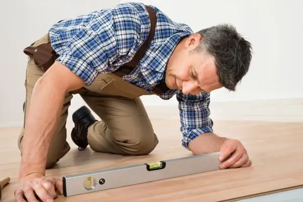 Professional flooring installation in a San Antonio, TX home