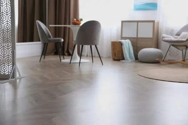 luxury vinyl plank floor