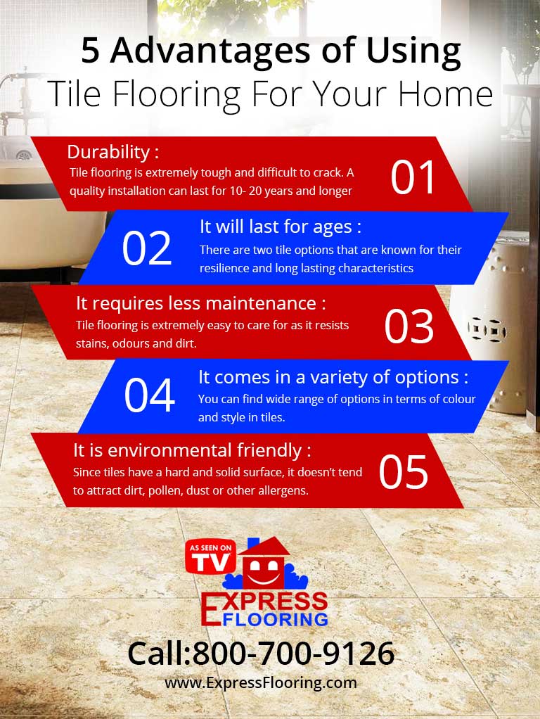 5 Advantages of Using Tile Flooring For Your Home