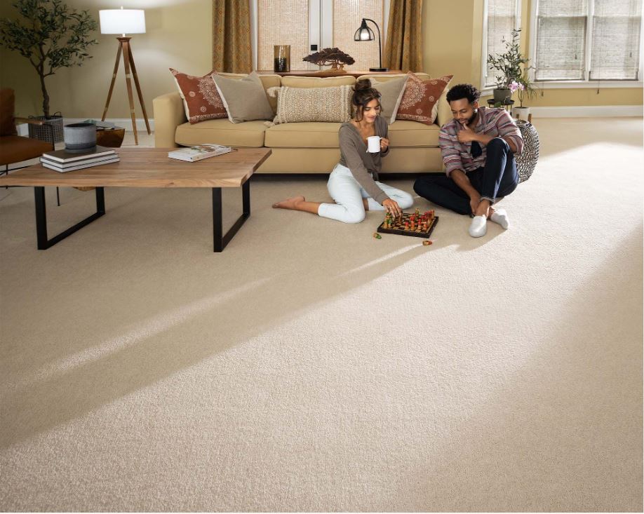 New carpet installation in an Austin, TX home