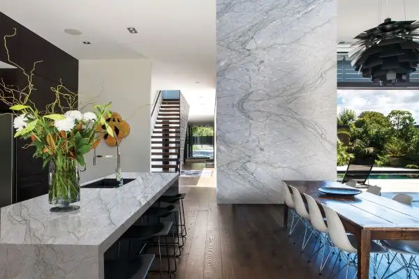 Tile flooring in a gorgeous Austin, TX home