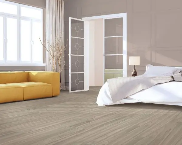 Luxury vinyl plank flooring in an Austin, TX home