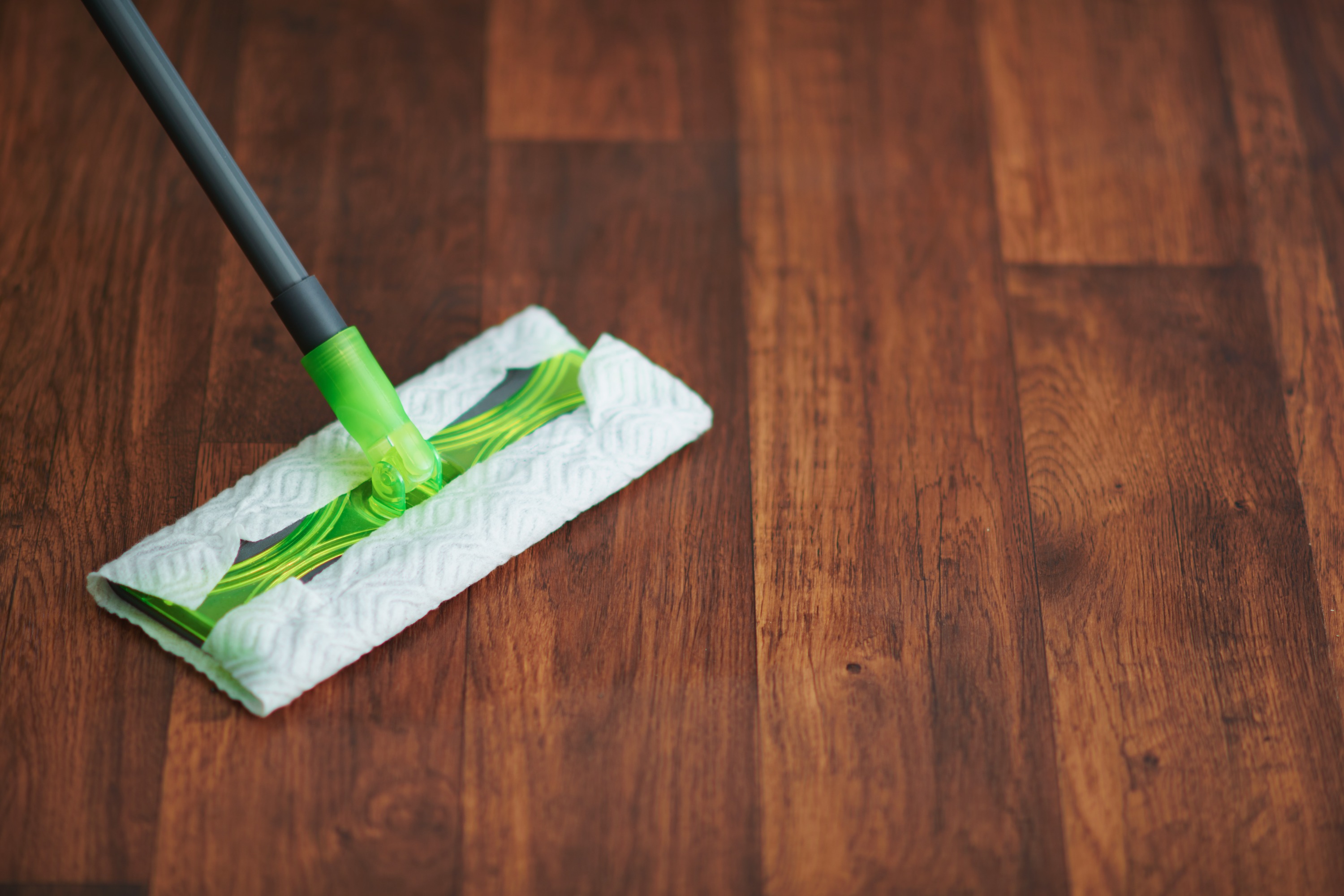 Mahogany hardwood floor