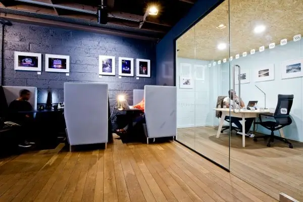 Commercial flooring in an Austin, TX business
