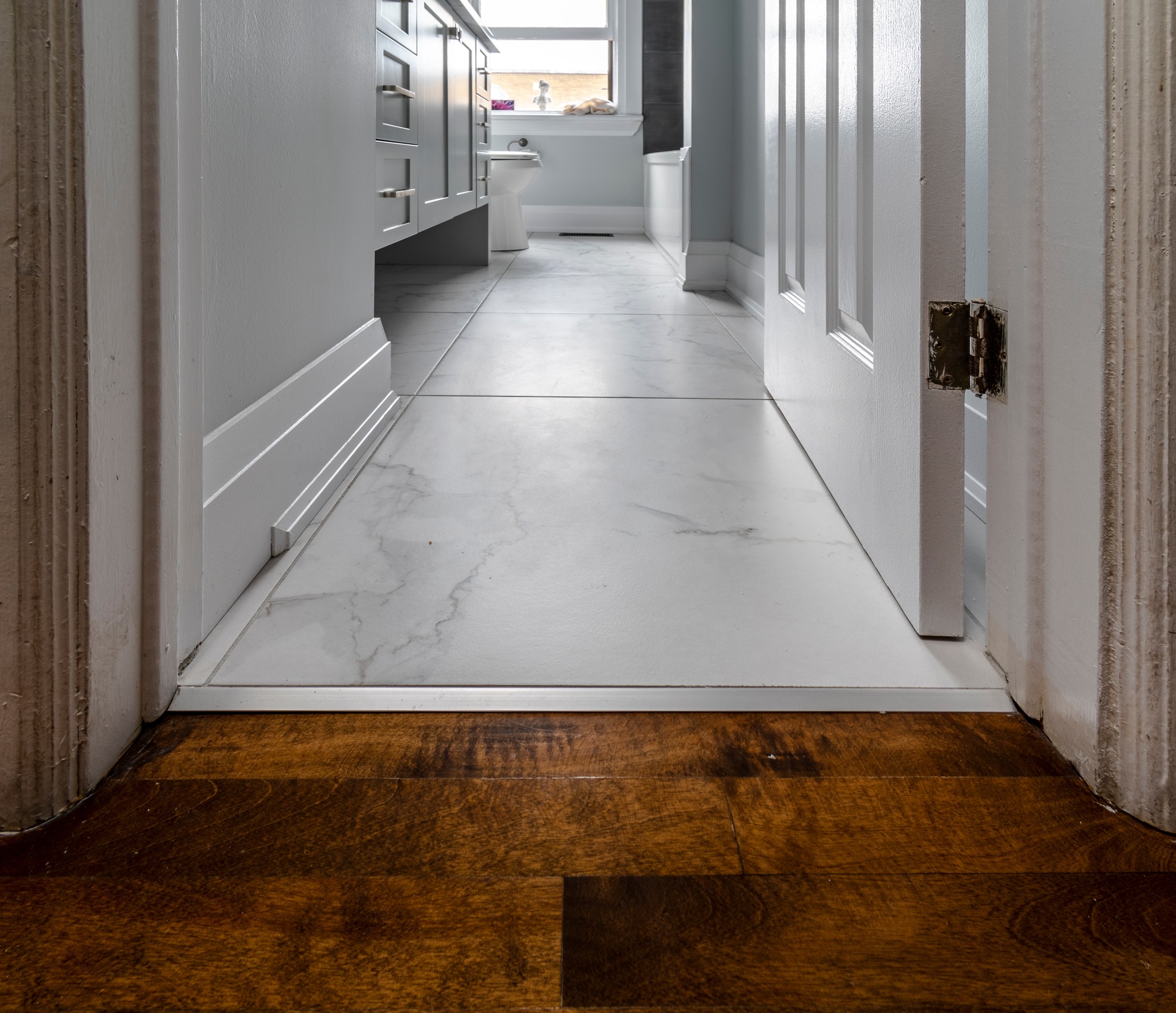tile flooring installation over concrete