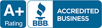 Better Business Bureau Accredited Business A+ Rating